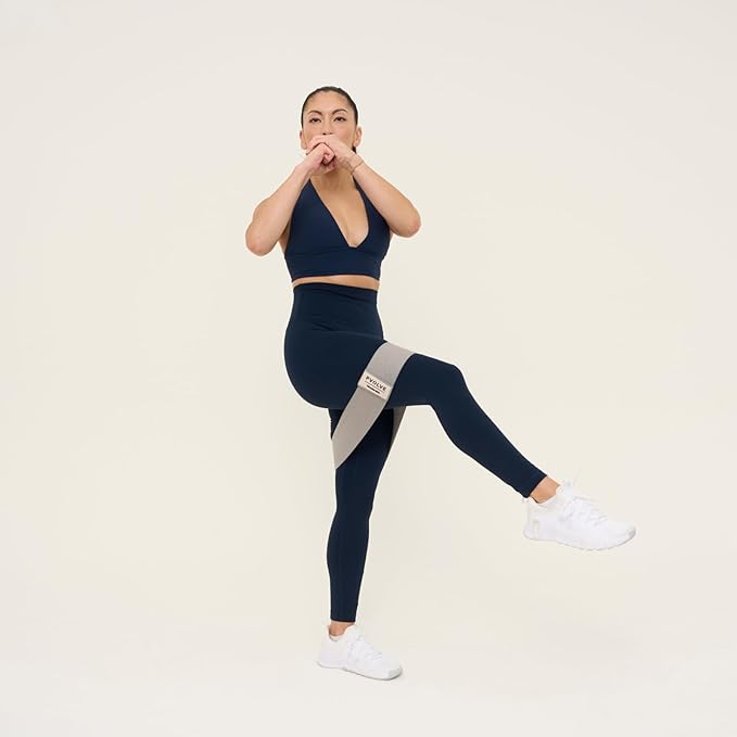 Pvolve Booty Bands Set – Moderate & Heavy Fabric Resistance Bands for Glutes, Hips & Legs