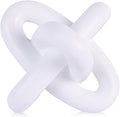 XMGZQ White Knot Decor for Coffee Table Book,Chain Link Decor for Bookshelf Entry Table TV Stand,Minimalist Knot Sculpture for Home Living Room,Object Decoracions para sala,adornos para sala Modernos