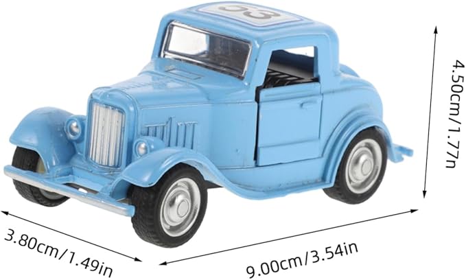 TOYANDONA Antique Decor for Home Office Realistic Miniature Car for Collectors Car Enthusiasts