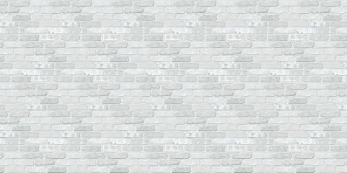 Fadeless Bulletin Board Paper, Fade-Resistant Paper for Classroom Decor, 48” x 12’, White Brick, 1 Roll