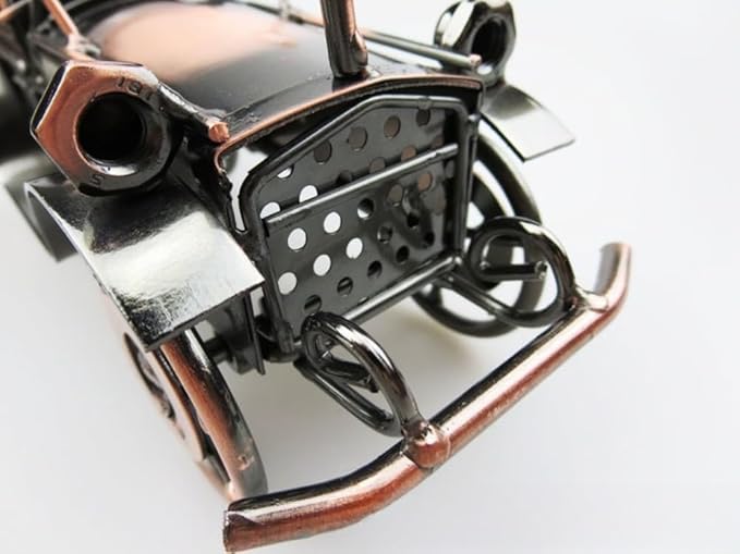 Metal Antique Vintage Car Model Handmade Handcrafted Collections Collectible Vehicle Home Décor
