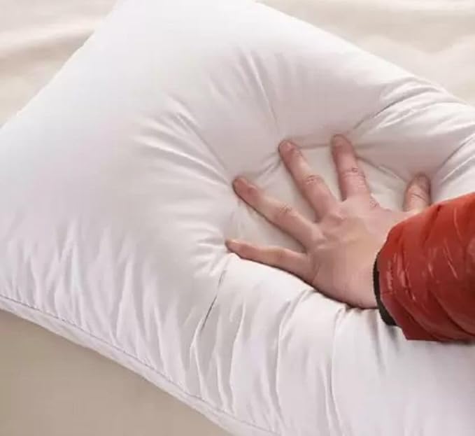 MoonRest® 20x26 Inch Down Alternative Bed Sleeping Pillows - Hotel Quality%100 Cotton Cover Comfort and Support - Hypoallergenic - Standard - 20x26 Inch