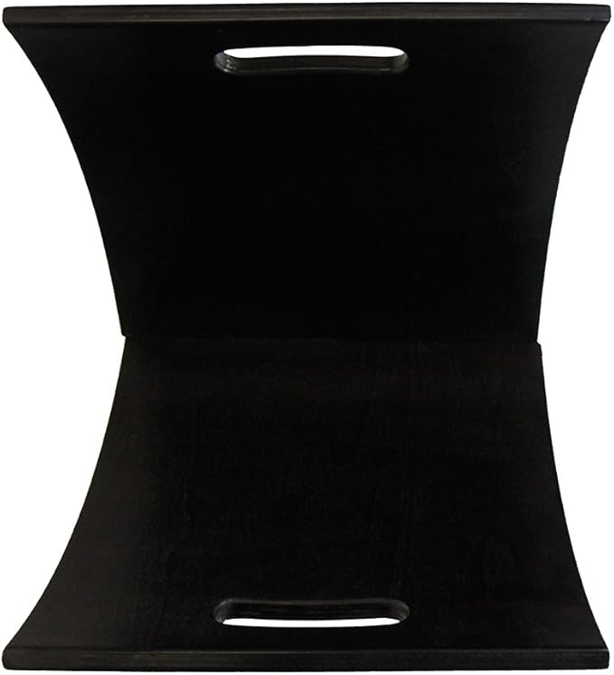 Oceanstar M1170 Contemporary Wooden Magazine Rack, Espresso