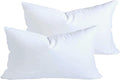 MoonRest® Synthetic Down Alternative 13x18 Lumbar Pillow Insert Form, for Decorative Throw Pillow, Sofa, Cushions, Body and Bed - Pack of 2- Size 13“X 18”