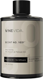 VINEVIDA Scent NO. 1031 Fragrance Oil for Cold Air Diffusers - 16oz (1lb) - Inspired by: The Resort at Pelican Hill Hotel Fragrance Diffuser Oil - Hotel Scents for Home - Diffuser Oil