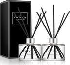 COCODOR Signature Reed Diffuser/Woody Hotel / 6.7oz(200ml) / 2 Pack/Reed Diffuser, Reed Diffuser Set, Oil Diffuser & Reed Diffuser Sticks, Home Decor & Office Decor, Fragrance and Gifts, Mother's Day