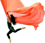 DASKING Aerial Silks Starter Kit - Durable 11Yards of Aerial Yoga Hammock with Hardware, Aerial Swing for Acrobatic Flying Yoga & All Levels (Aerial Rigging Point Up to 14ft)