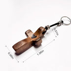 2 PCS Cross My Heart | Encouragement Gift Wooden Cross Key Chain Fingertip Stress Relief Gifts Pocket Small Cross Handheld Wooden Cross Key Chain