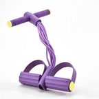 Multifunctional Pedal Resistance Band with Handle,6/8/10 Tubes for All Weights,Upgrade Heavy-Duty Stretch for Full Body Workouts.