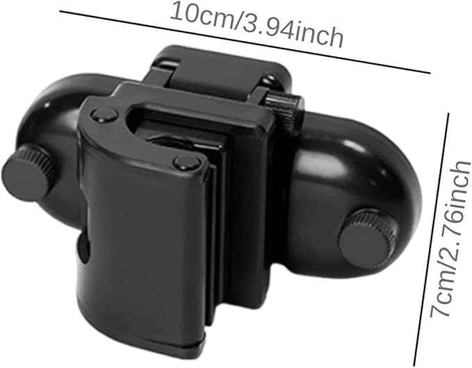 Vaveren Umbrella Holder Rain Stand Versatile Unisex Compact Comfortable Fishing Shelter Bracket Mount Accessory for Travel Gardening, Clip 2 Piece