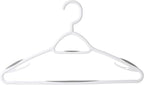 Neatfreak Set of 12 Deluxe Non Slip Clothes Hangers - Space Saving Design for Jackets, Pants, Shirts, 360 Degree Swivel Neck, Soft Grip Bars, Produced in North America
