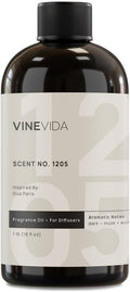 VINEVIDA [16 Fl Oz] Scent NO. 1205 Fragrance Oil for Cold Air Diffusers, Aromatic Notes of Dark Musk Oud Wood, Essential Oils for Diffuser Oil Refill & Air Freshener Room Spray