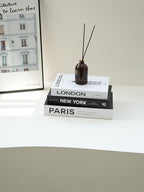 3 PCS Faux Decorative Books for Home Decor-Coffee Table Books Decor-Aesthetic Fake/Faux Books for Decoration,libros Decoration for Coffee Table, Shelf Accessories (3-Mix-Paris Newyork London)