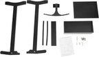 Clothes Valet Stand Holder for Men, Wood Suit Valet Stand with Top Tray, Clothing Rack with Shoe Shelf and Suit Trouser Bar for Entrance Hall and Bedroom