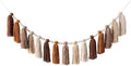 DrCor Boho Terracotta Rainbow Tassel Garland – Classroom Decor for Teachers, Bulletin Board Decorations, Back to School Wall Hanging for Nursery, Kids Room, Baby Shower & Party Decor