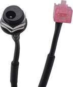 290160 DC Power Jack Wire Harness, Compatible with NordicTrack, ProForm, FreeMotion, Epic Elliptical Machines – Replaces Lower Power Port Connector, 11.8in Cable