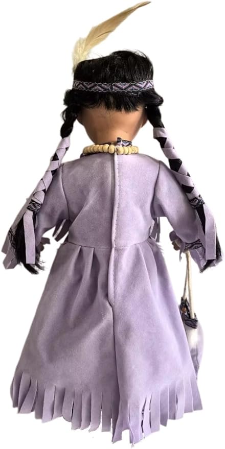 KINNEX COLLECTIONS SINCE 1997 16" Collectible Native American Indian Porcelain Doll (Lalita) D16722