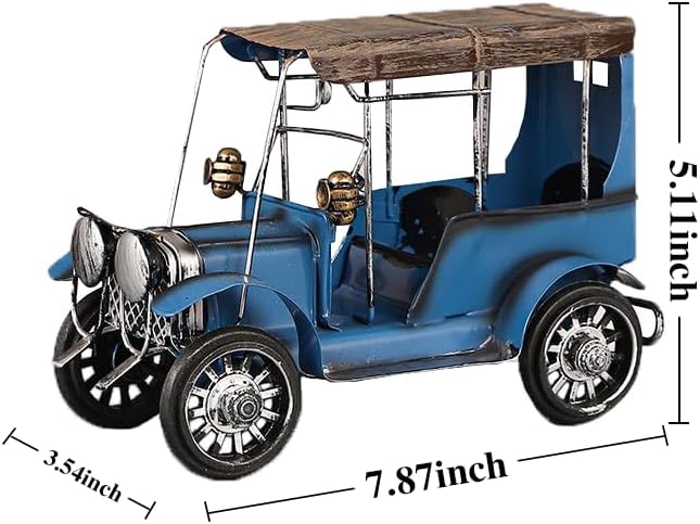 Handmade Vintage Cars, Antique Classic car Decorations, Suitable for Home Decoration, Kitchen and Living Room Ornaments