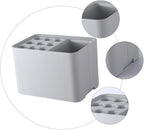PRETYZOOM Wall Mount Umbrella Stand Indoor Entryway Holder Water-resistant Tray Nordic Style for Home Office Dorm