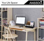 ANSSDO 12 Pack Black Cardboard Magazine Holder Premium Magazine File Holder Magazine Organizer, Magazine Storage Box, Large Volume Magazine File Organizer as Book Bins or Folder Holder for Desk