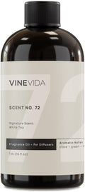 VINEVIDA White Tea Fragrance Oil for Cold Air Diffusers - 16 Fl Oz - Essential Oils for Diffuser Oil Refill & Air Freshener Room Spray