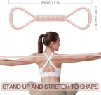 2025 Upgraded Figure 8 Resistance Band for Physical Therapy, Shoulder Back Arm Exercise Bands, 3 Resistance Levels for 15 25 35lb for Kids Adult Elderly