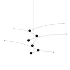 Futura Hanging Mobile - 30 Inches - High Quality Beech Wood - Handmade in Denmark by Flensted