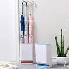 Detachable Umbrella Storage Rack Leakproof Drip Tray Six hole Stand Handle Folding Umbrellas dumping Design Ideal Entryways