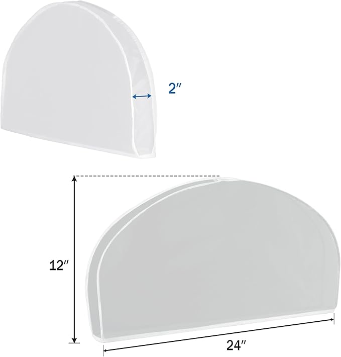 Zilink Shoulder Covers for Clothes Hanger Covers Breathable Garment Covers for Hanging Dress Shoulder Cover with 2" Gusset for Suit, Coats, Jackets, Dress Closet Storage (Set of 30)