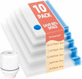 Vacuum Storage Bags with Electric Pump, Vacuum Seal Bags, Space Saver Compression Bags for Clothing, Pillows, Blanket, Bedding Comforters, Travel Lugggage, 10 Combo