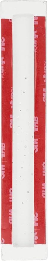 A&S Mezuzot Modern Concrete Mezuzah Case with Scroll, Easy Peel and Stick Mezuza (Grey+ Wood Shin, 6 Inches)