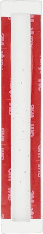 A&S Mezuzot Modern Concrete Mezuzah Case with Scroll, Easy Peel and Stick Mezuza (Grey+ Wood Shin, 6 Inches)