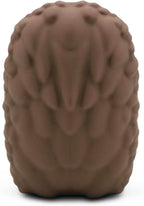 Little Readers – Cute Figurines for Bookshelves, Desks, Terrariums & Home Decor – Book-Loving Animal Statues - Hedgehog