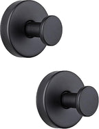Black Wreath Door Hanger, Heavy Duty Wreath Suction Cup Hooks for Fall Halloween Christmas Decorations, 2 Pack Strong Reusable Wreath Hangers Welcome Sign Front Door Window Glass Indoor Outdoor