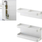 Umbrella Stand Holder Indoor, Magnetic Space Saving Umbrella Stand No Punching, Durable Height Adjusting Wall Mounted Umbrella Holder Rack for Hotel Hallway for Home Office(White)