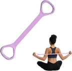 Figure 8 Fitness Resistance Band, Exercise Resistance Bands for Women, Resistance Bands with Handles for Arms, Back, Shoulders, Legs and HIPS Working Out