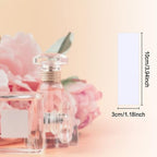 Landhoow 200 Pcs Perfume Essential Oils Tester White Test Strips Testing Perfume Paper Strips Testers Strips for Essential Oil Scent Fragrance Widened 3.94 x 1.18 Inches