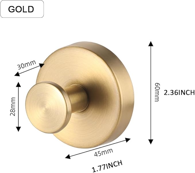Suction Cup Wreath Hanger，Suction Cup Hooks Hanging 15 Lbs，Waterproof Suction Cup Wreath Holder for Windows (Gold, 2)