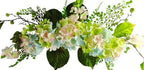V-MAX 28" Hydrangea Swag - Blue Pink Green Combination Colors
