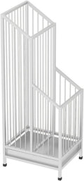 Indoor Large-capacity Umbrella Stand，Metal Umbrella Stand Hotel Commercial，Metal Standing Umbrella Holder，Metal Umbrella Holder，Large-capacity Entrance Umbrella Storage Rack For Hotel Offices(White,25