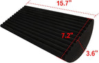 Calf Stretcher and Foot Rocker by SEWD – Plank & Balance Board, Calf Raise Block All-in-One Physical Therapy Equipment Leg Stretcher for Plantar Fasciitis, Achilles Tendonitis, Tight Calves and More.