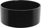 Round Display Pedestal Stand, Event Decor Display Plinth Stands, Bridal Shop Cylinder Plinth Raiser Table, Party Event Decor Circle Pedestal Stand for Boutiques Model Air Conditioner Heightening (Black, 19.7*7.9in)