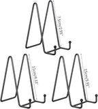 Display Stands Metal Frame for Picture Decorative Plates Book Photo Artistic Work Home Showrooms Ornaments Storage Stands with Shelves and Drawers (3 inch)