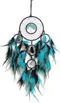 Large Dream Catchers, Dreamocean Crystal Tree of Life Dream Catcher with Healing Stones Handmade Boho Dreamcatcher Wall Hangings Decor Gifts for Adults Boys