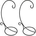 Metal Ornament Display Stand Set of 2 Tall Iron Lightweight Ornament Holder Stand for Hanging Globe Air Plant, Terrarium Plant, Witch Ball Stand for Bauble Home Party Wedding Craft Christmas Decor