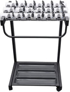 Large Umbrella Stand Rack - Commercial Entryway Umbrellas Holder with 18 Locks & Wheels, for Indoor Outdoor, Tall Enough Interior Decoration, Home Decoration