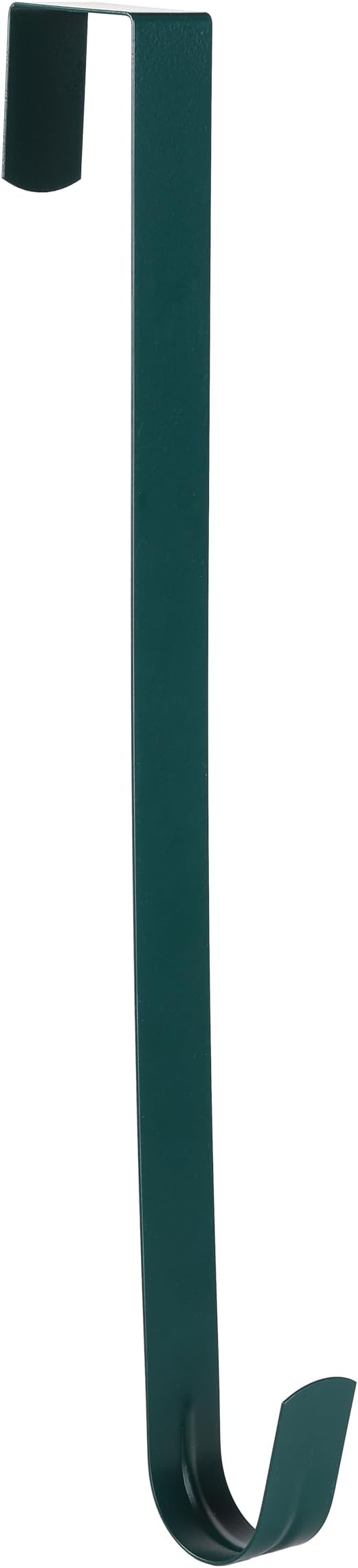 Sattiyrch 12" Wreath Hanger for Front Door,Steel Over The Door Hanger Hook,Wreath Door Hanger (Green,1)