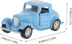 Vintage Car Model Decorative Ornament Retro Metal Vehicle Sculpture for Cabinet Decoration Realistic Design with Rustic Style for Car Enthusiasts and Home Decor