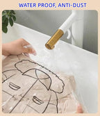 Hanging Space Bags Vacuum Storage Bags for Clothes, Dress, Winter Coats, 6 Pack 53.1x27.6 inch, Large Reusable Garment Protector
