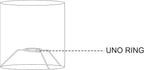 Simple Designs LT2066-GOG 14" Down to the Wire Metal Table Lamp with Fabric Shade, Gray with Gray Shade (Pack of 1)